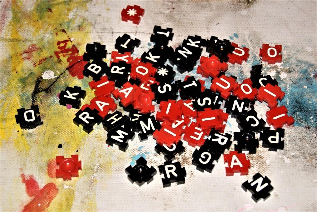Buchstaben gemischt